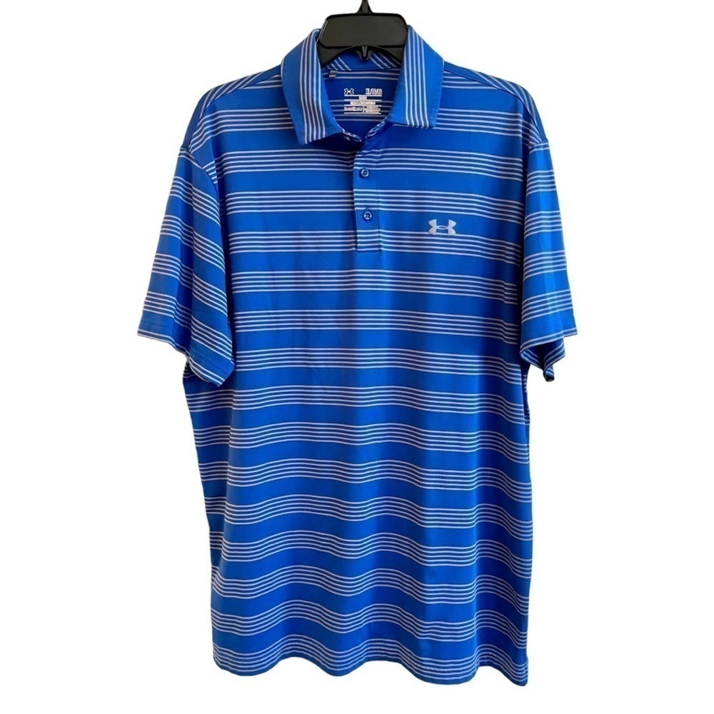 UNDER ARMOUR GOLF SHIRT. HEATGEAR, LOOSE FIT. IN NEW CONDITION. SIZE XL